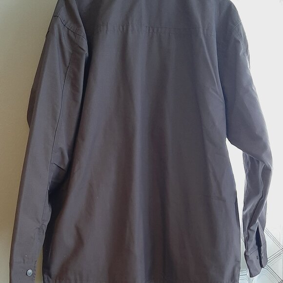 Berne Workwear Warm Brown Soft Shell Jacket Size XL - Picture 10 of 11